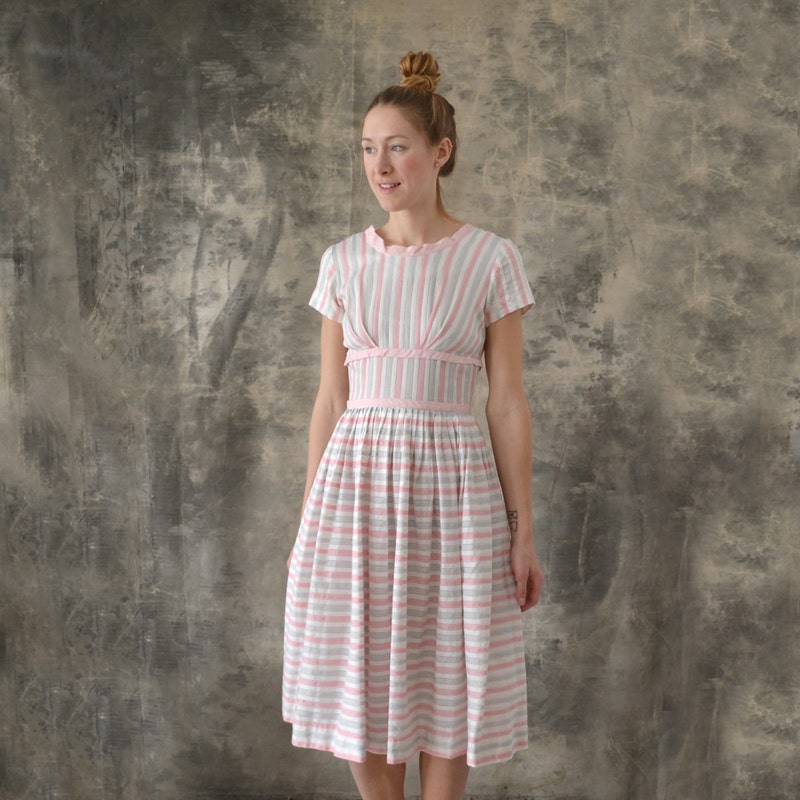 The Candy Stripe Dress