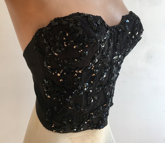 1960s Sequined Bustier