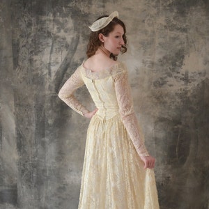 1950s Lace Wedding Gown