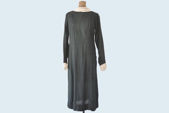 1930s Black Uniform with White Collar size M/L - image 2