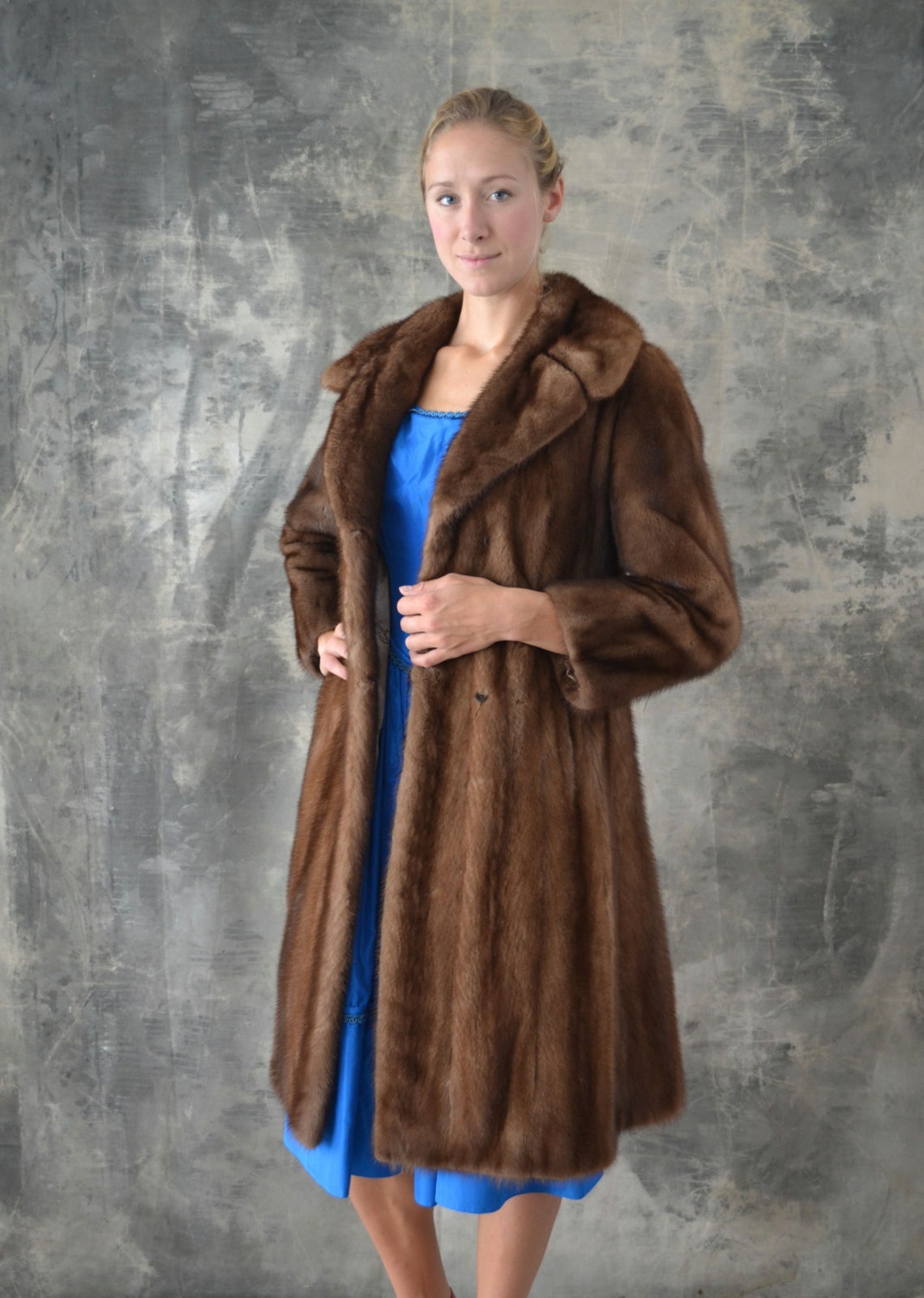 1950s Brown Mink Schiaparelli Paris - Etsy