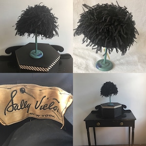 chapeau des années 1950 par Sally Victor