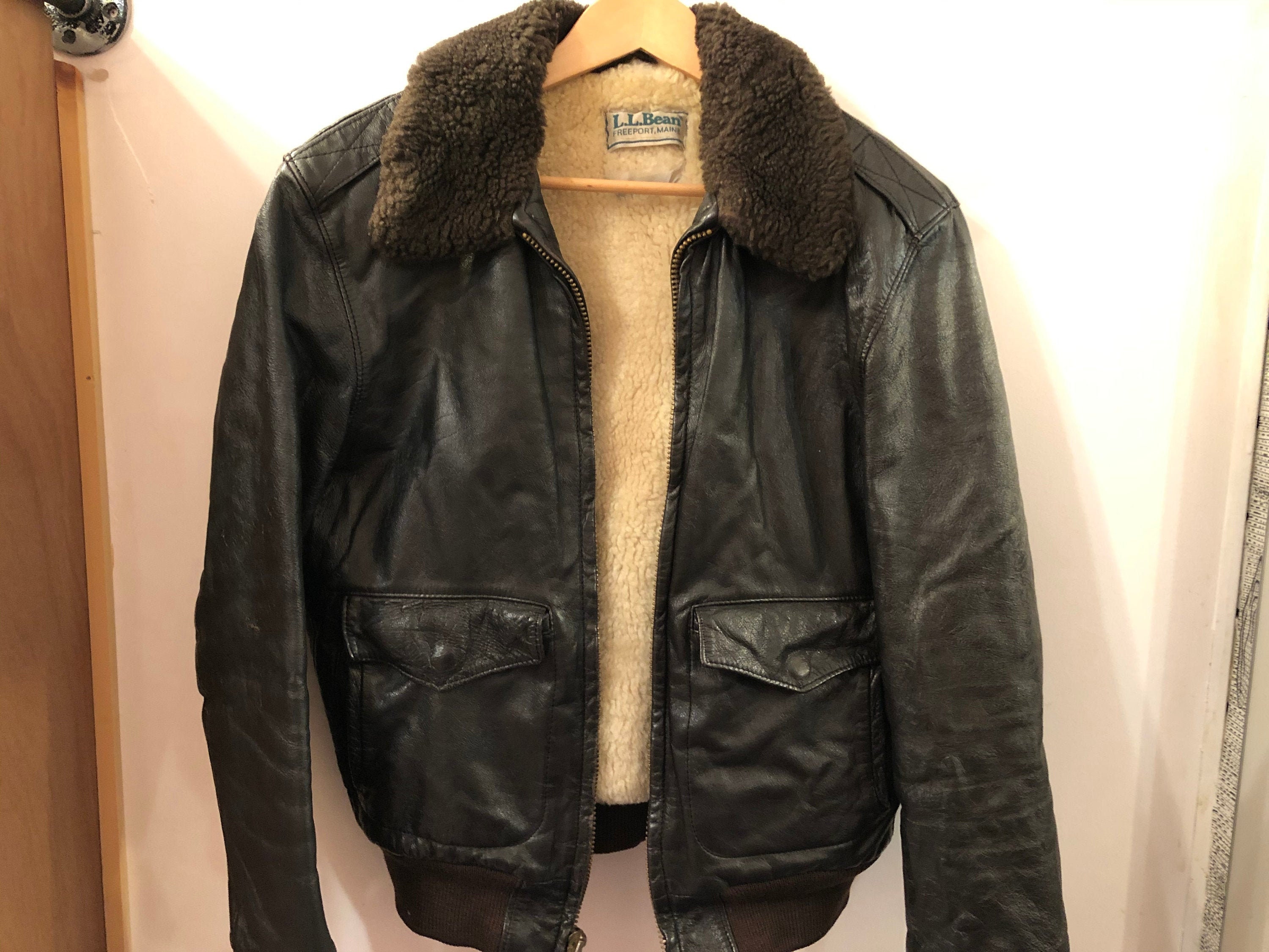 Schott G 1 Bomber - Etsy Schott G 1 Bomber - Etsy