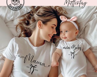 T-Shirt Mama EST. 20..,  Women's Gift