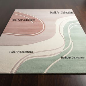 Hand Tufted Rugs for living room light Beige rugs large modern rug for bedroom Area rug Available 5x8, 6x9, 8x10, 9x12, 10x14, 11x15, 12x15