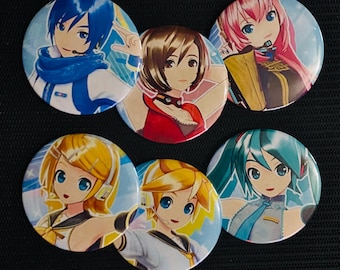 Vocaloid KAITO Official Badge Pin - Etsy