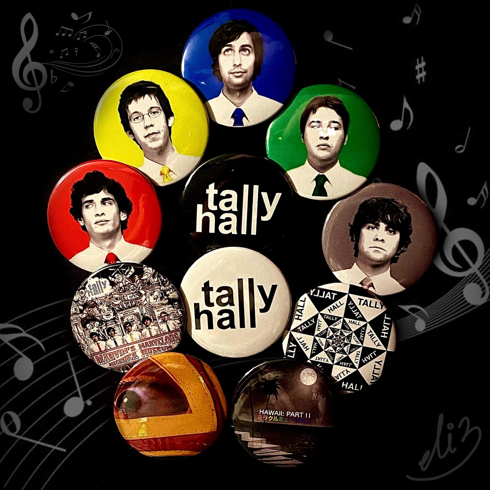 Tally Hall Pins: Version 1 - Etsy