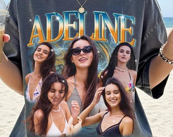 Custom Comfort Colors Face Shirt: Personalized Photo Tee