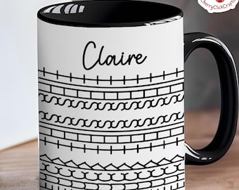 Personalized Hidden Swear Message Mug With Name, Office Gift Mug, Sarcastic Gift For Coworker, Gift For Best Friend, Funny Gift for Coworker