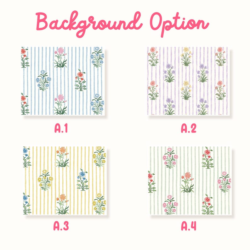 Plato para joyas personalizado con foto para tu mejor amiga, plato de cerámica para guardar objetos pequeños, soporte para anillos con estampado floral a rayas para tu mejor amiga, regalo para ella. imagen 2