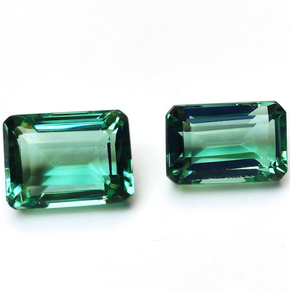 Emerald Cut Aquamarine Gemstone: 24.65 ct Loose Stone, 10x17mm
