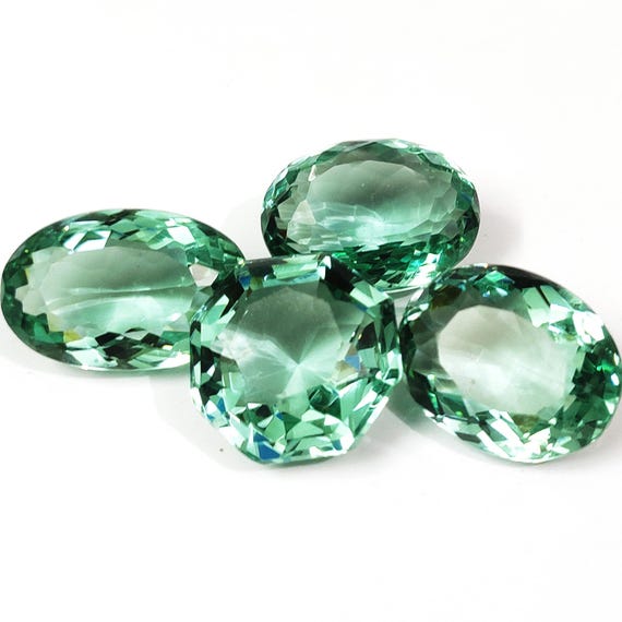 AAA Aquamarine Faceted Gemstone: Oval, Round, Emerald Cut Loose Stone