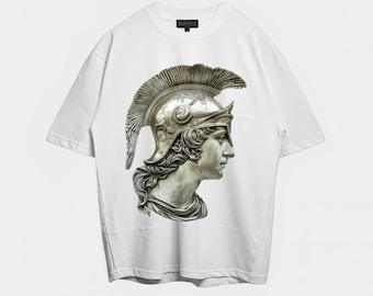 Camiseta vintage con la estatua de Atenea Velletri de DEVOUT