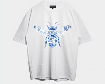 Abejita de porcelana azul de DEVOUT