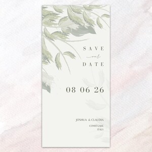 Save OUR Date - Elegant Design Aurora Digital Template