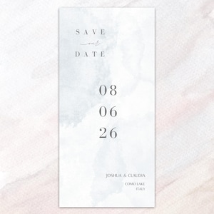 Save OUR Date - Minimal Design Amelia Digital Template