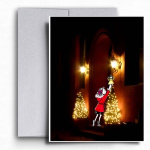 Cute Holiday Cards, Cartoon Cards, Holiday Photo Greeting Cards, Cute Christmas Wishes, Holiday Greeting Cards, Photo Xmas Cards, Sweet Card image 1