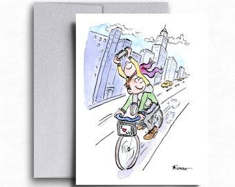 New York Greeting Cards - New York City Art