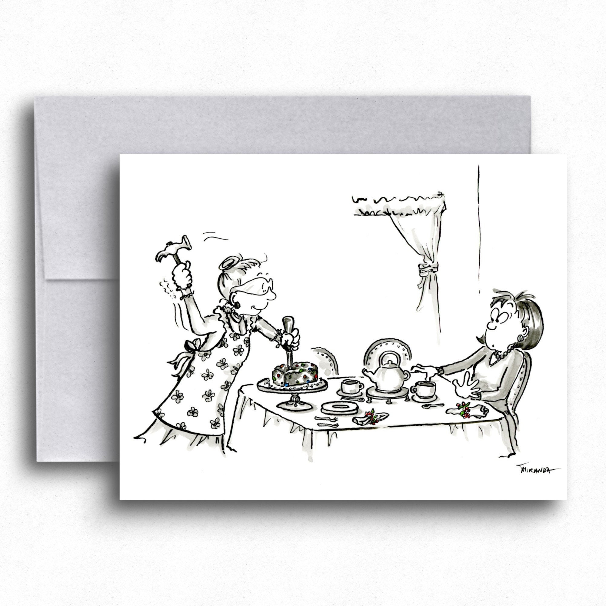 Fruitcake Cartoon, Funny Christmas Cards, Fruitcake Humor, Hilarious