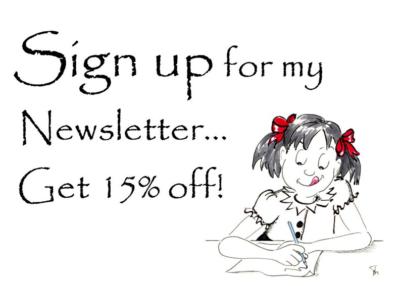 Chef Art Kitchen Art Funny Cartoon Art Kitchen Wall Decor Etsy