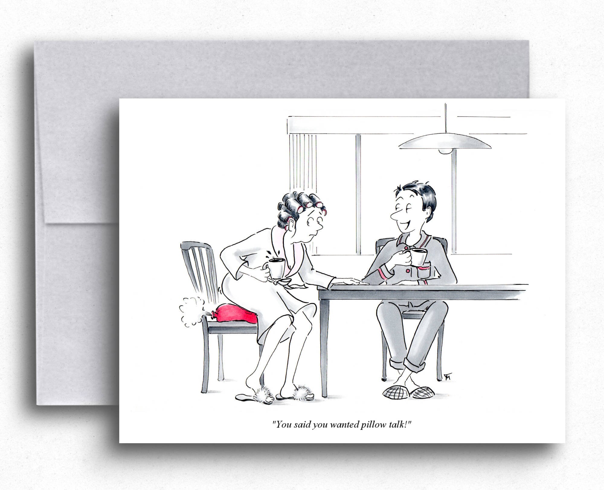 Whoopee Coussin Dessin Animé Drôle Cartes De Voeux Cartes De Drôles Pour Elle Cartes De Comédie Dessin Animé Cartes De Vœux Couple Humour