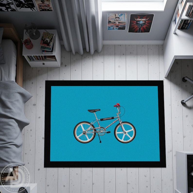 Mtb Rugs Vintage Redline BMX Bike Rug: Retro Teen Room Decor - Etsy