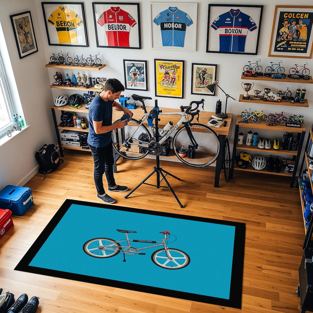 Vintage Redline BMX Bike Rug: Retro Teen Room Decor - Etsy