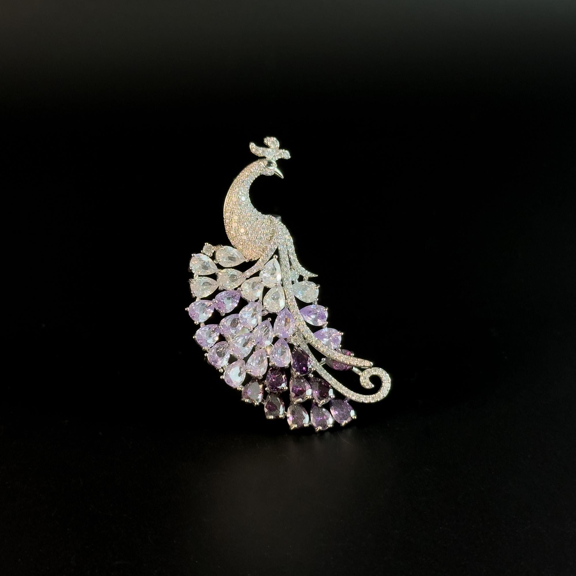chinese dress ladies Ladies Chinese Style Lotus with Diamonds-Pearl Brooch-Dress Safety Pin
