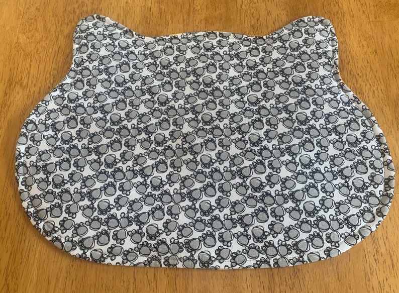 Cat Placemat, Pet Food Mat, Placemats, Cat Dish Placemat, Cat Feeding