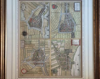 Joan Blaeu historical city maps