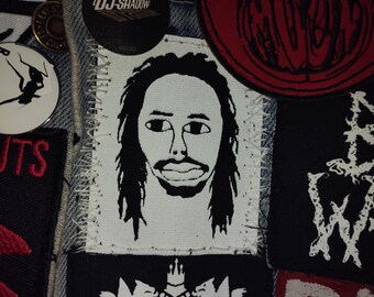 Earl Sweatshirt met gezichtslogopatch