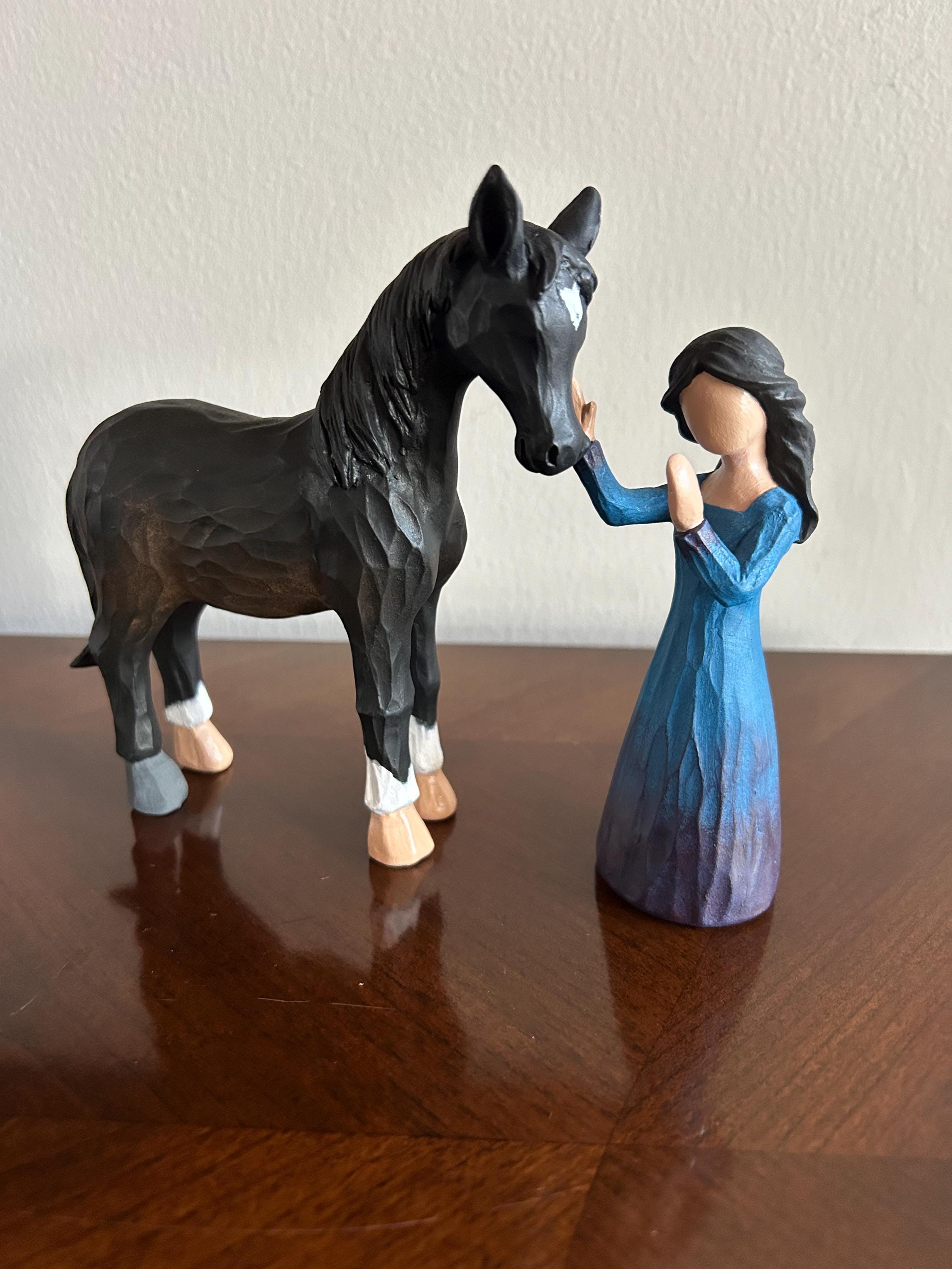 Horse figurine - Etsy 日本
