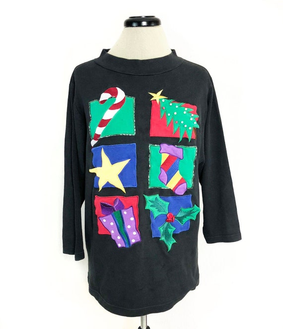 retro color block sweatshirt
