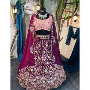 premium Malai Silk Lehenga and designer blouse perfect fit for festival And every Event