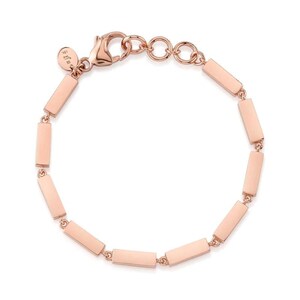 14K Gold Minimalist Gold Chain Bracelet Dainty and Elegant Jewelry for Women Simple Gold Bar Bracelet Delicate Gold Bracelet Special Gift