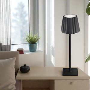 USB Rechargeable LED Goblet Table Lamp – Touch Dimming Decorative Light for Bedroom, Bar, Restaurant, Living Room & Modern Nightstand Decor
