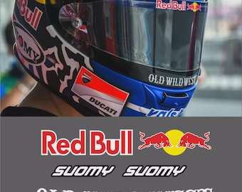 Visor Decals Stickers for Andrea Dovizioso Helmet