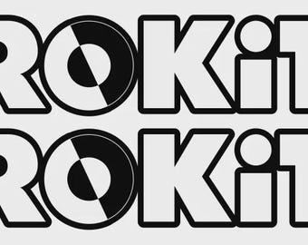 ROKIT Logo Decals / Stickers for BMW S1000RR X2 (150mm x 38mm)