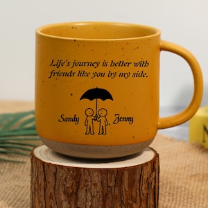 Cadeau meilleur ami L&#39;amitié n&#39;est pas une question de qui vous avez connu le plus longtemps, Mug en céramique pour ami, cadeau pour elle, cadeau d&#39;anniversaire, cadeau de remerciement