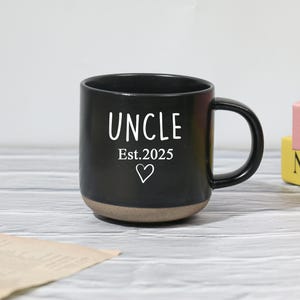 Custom Ceramic Mug with Your Text, Engraved Coffee Cup, Ceramic Mug, Personalize Mug with Your Words and Date, Gifts for Dad, Mom, Sisters