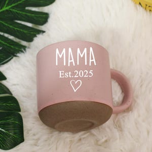 Custom Ceramic Mug with Your Text, Engraved Coffee Cup, Ceramic Mug, Personalize Mug with Your Words and Date, Gifts for Dad, Mom, Sisters