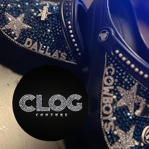Custom Rhinestone Crocs | Bling Crystal Clogs | Handmade Bedazzled Shoes – Clog Couture