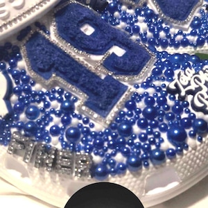 Custom Crystal Clogs | Pearl & Rhinestone Bling Crocs | Sorority/Fraternity Inspired