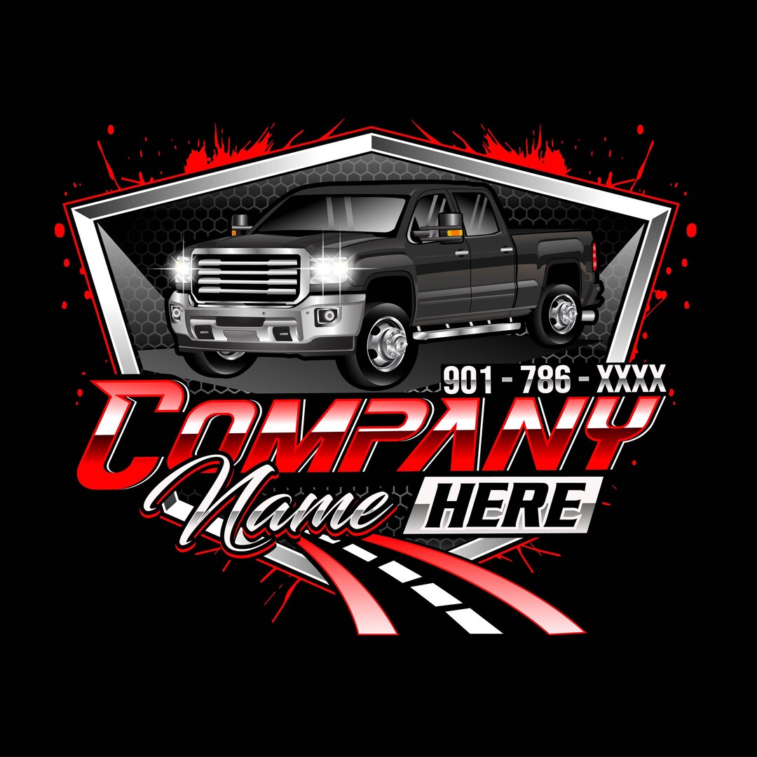 Custom Trucking Company Logo Design - Etsy