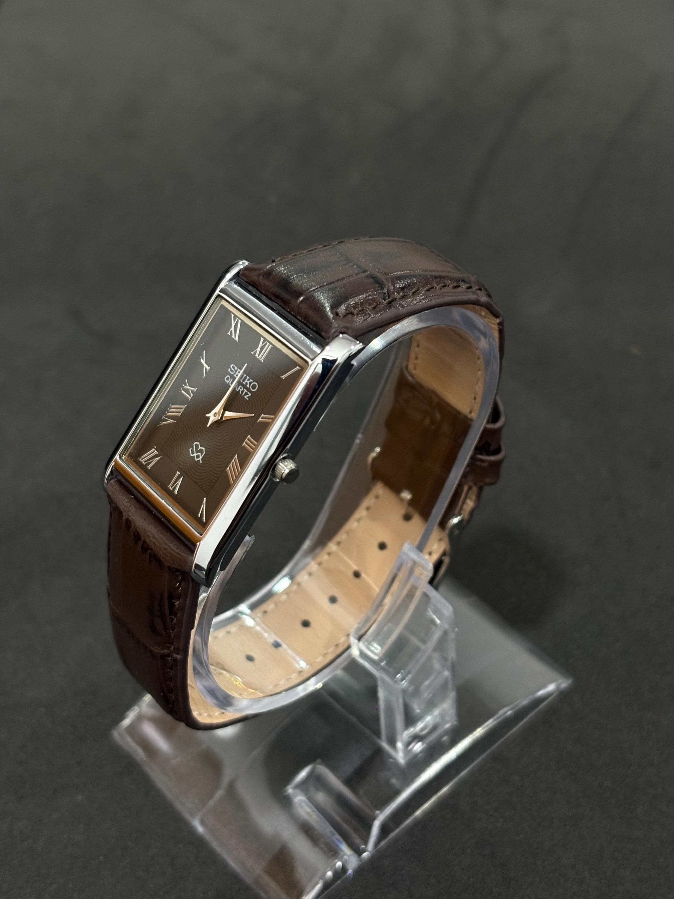 Seiko square watch men - Etsy 日本