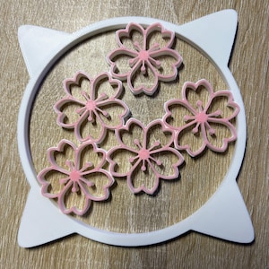 Sakura Fan Cover  -  Cherry Blossom Fan Cover  / Grill / Shroud for 120mm PC Case Fans