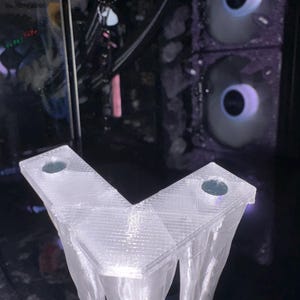Translucent Icicle Crystals - Magnetic! (PETG) for PC Case Decor image 8