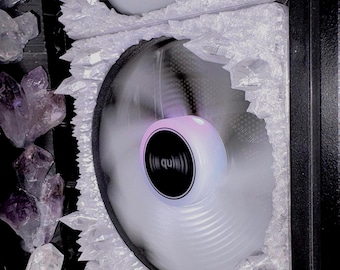 Clear Crystal PC Fan Cover: 120/140mm Translucent Grill