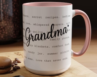 Gift for Grandma, Grandma Gifts, Grandmother Mug, Grandmother Mothers Day Gift