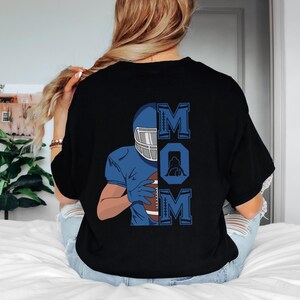 Custom Football Mom Shirt: Game Day Graphic Tee